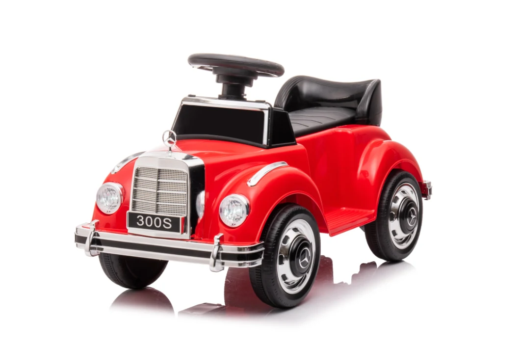 New Retro Children&prime; S Scooter Without Electric Discharge Rollover Ride-on Toy Car