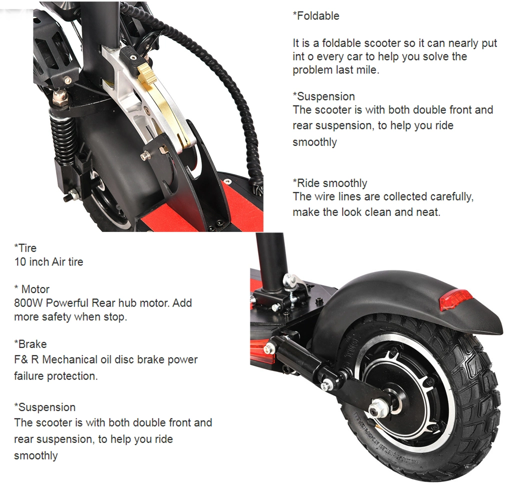 Cheap Folding Electric Mobility Scooter Battery APP Scooter for Adult Fast Electric Drifting Scooter