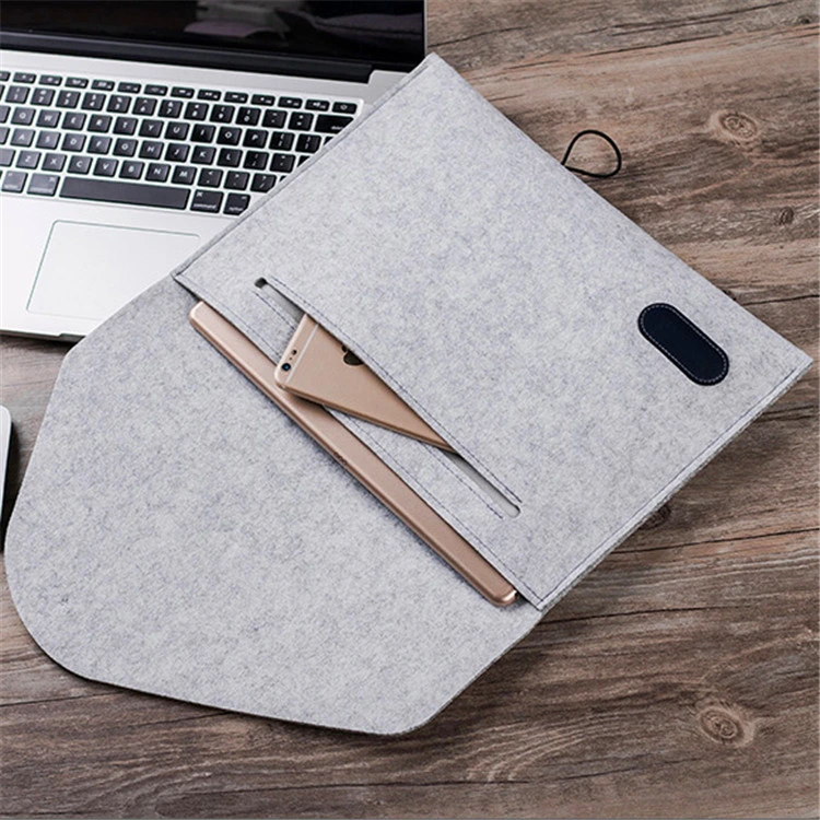 Felt Laptop Bag Case Sleeve Carring Bags for Laptop and Notebook