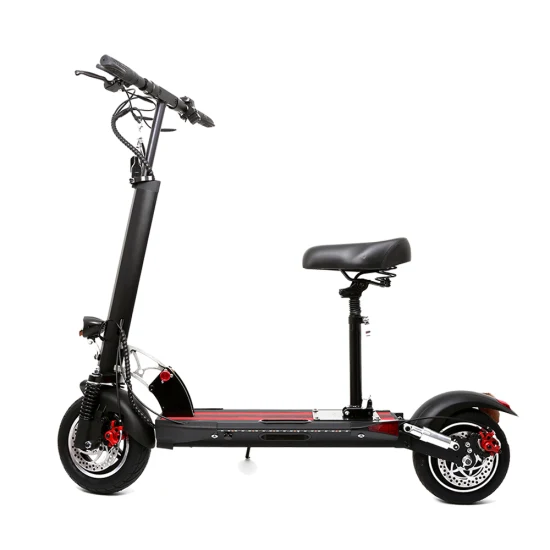 10 Inch Long Range E Scooter Electric Scooters Electric-Scooter with Seat for Adult