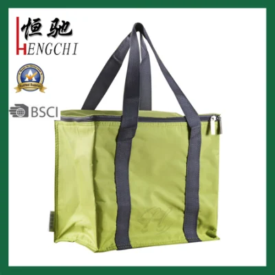 Customized Oxford Insulated Cooler Bag with Carring Handle