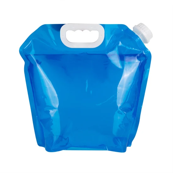 1 Gallon 5L Foldable Water Package Bag Water Carring Bag Storage Pouch with Handle