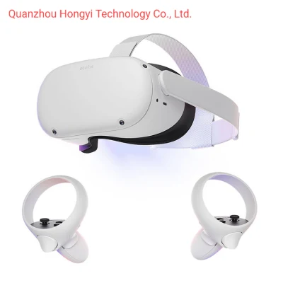 Best Selling Quest 2 Virtual Reality Headset All in One 3D Vr Glasses with 128g 256g Support Fov 98 Degree